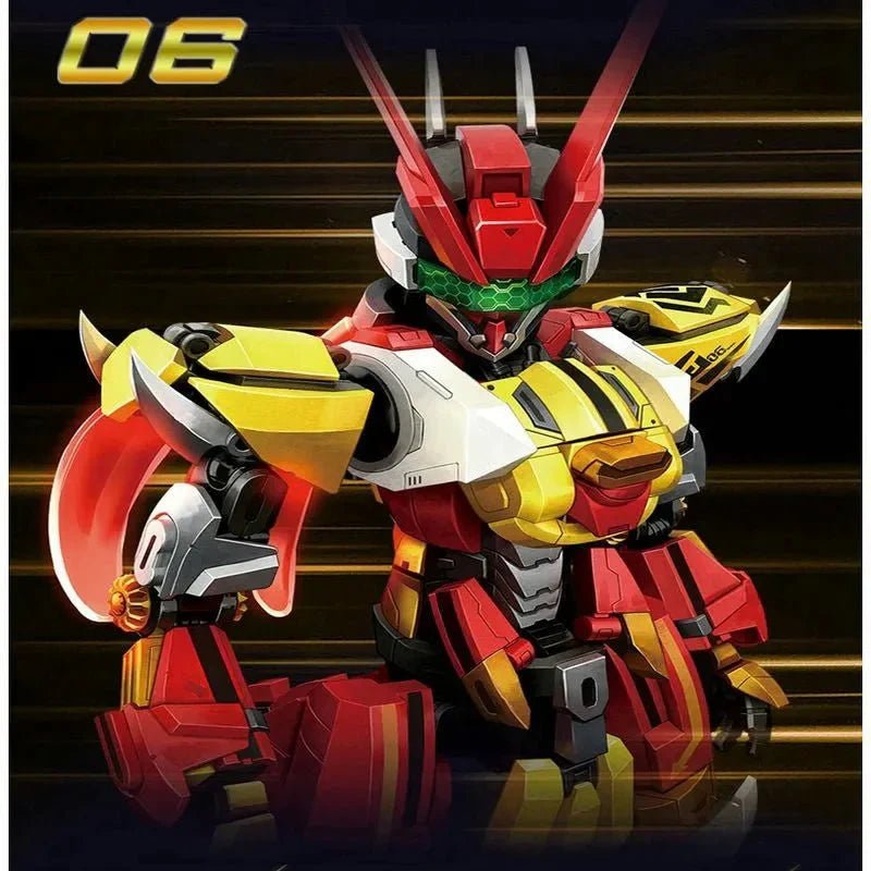 Monkey King Mecha Robot Cyber Wukong | 755pcs - Monkey King Mecha Robot Cyber Wukong - vue 6 | Power Blockz