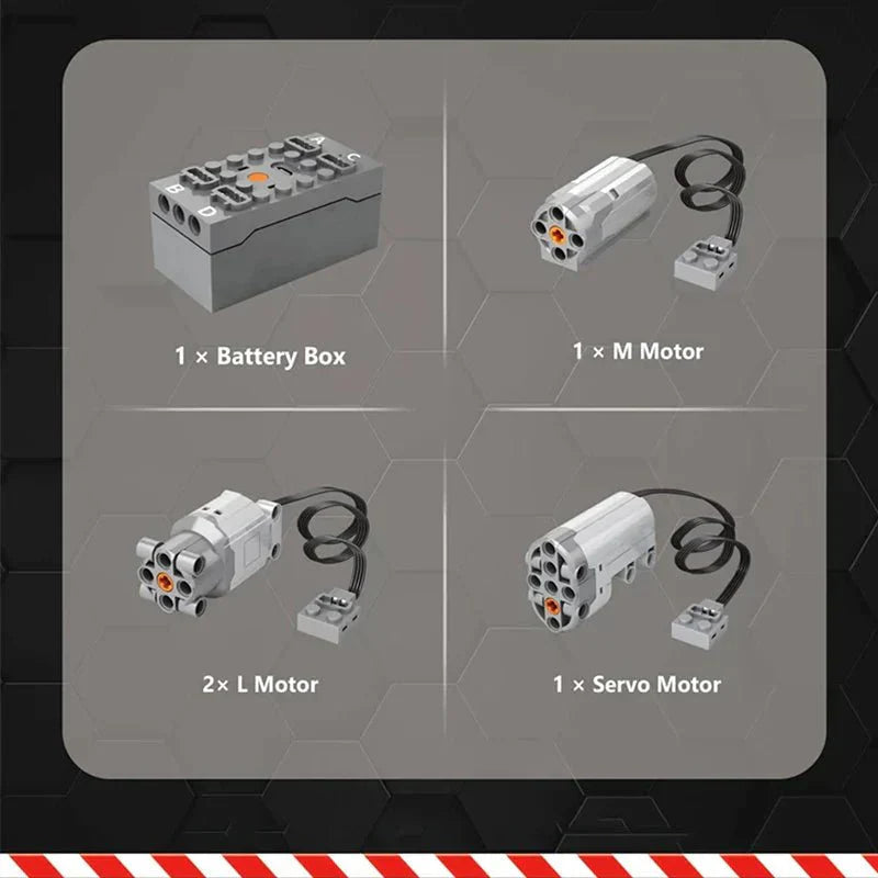 Reobrix 22021 - Dump Truck with Trailer - vue 2 | Power Blockz