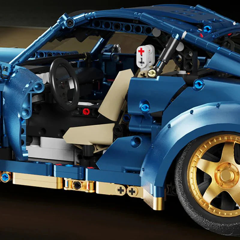 Xinyu YC-23006 - Widebody 911 RWB Blue - vue 11 | Power Blockz