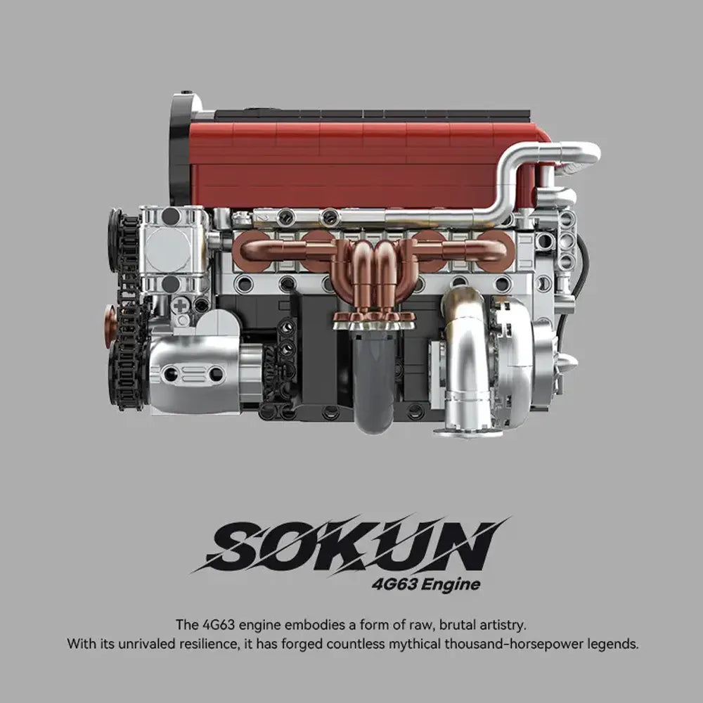 PB8861 - JDM 4G63 Engine - vue 4 | Power Blockz