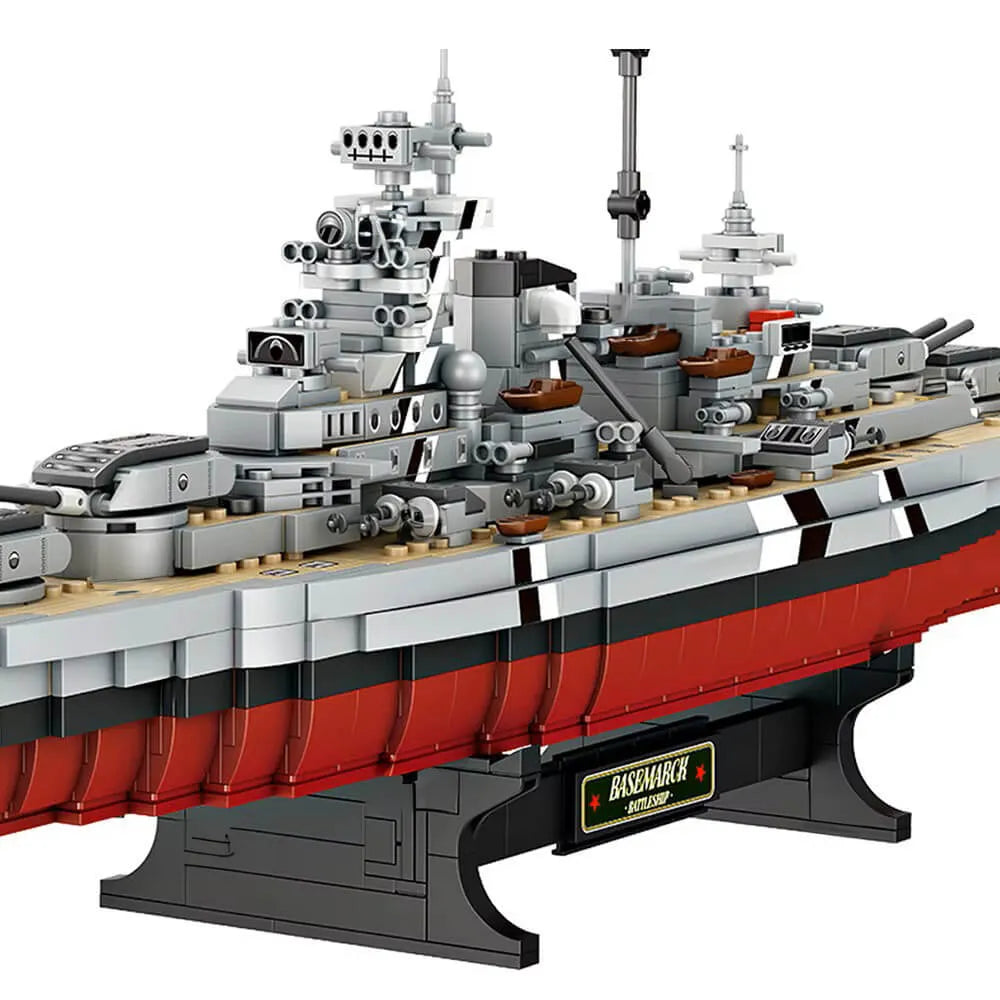 Forange FC4207 - Royal Navy Queen Elizabeth Battleship - vue 9 | Power Blockz