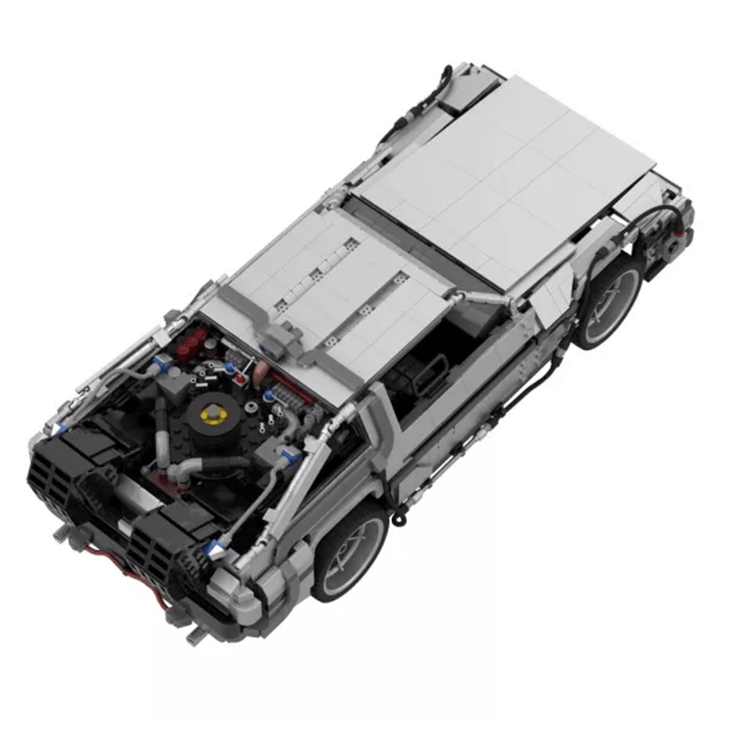 Jiestar 92004 - Retro Time-Travel Coupe - vue 10 | Power Blockz