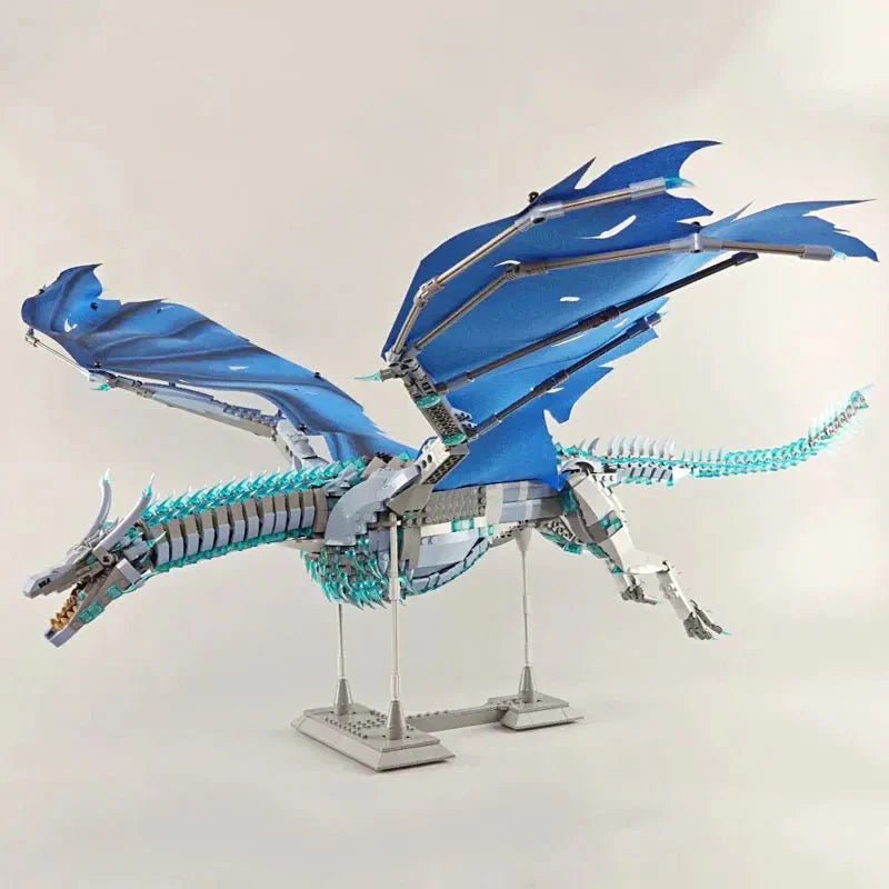 Super 18K K90 - Creator Movie Game of Thrones Viserion Dragon Bricks Toy - vue 4 | Power Blockz