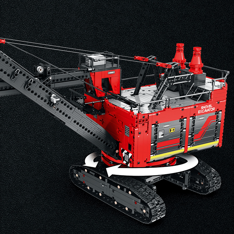 Reobrix 22014 - Heavy Power Shovel Excavator - vue 8 | Power Blockz