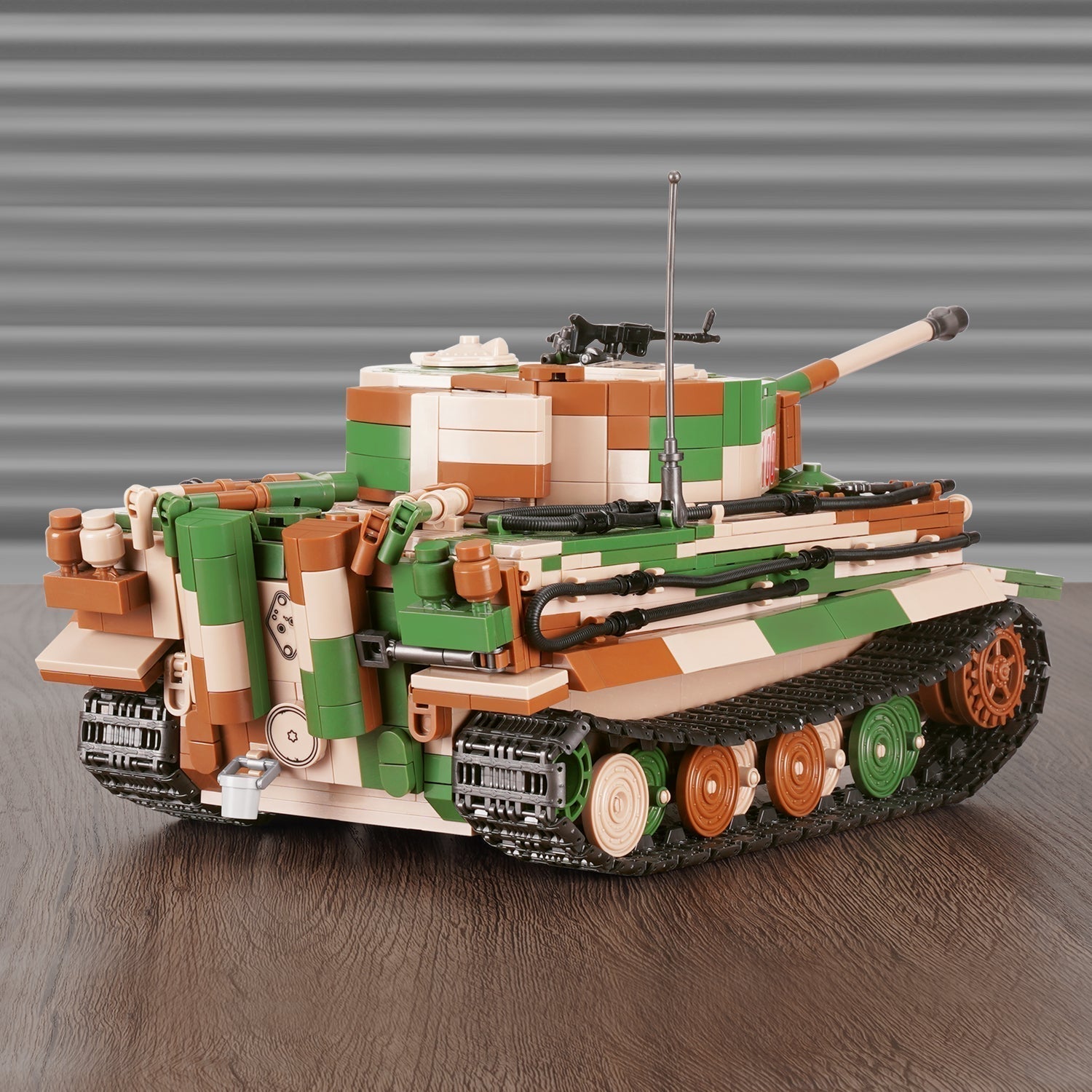 Quanguan 100244 - Tiger I Tank - vue 9 | Power Blockz