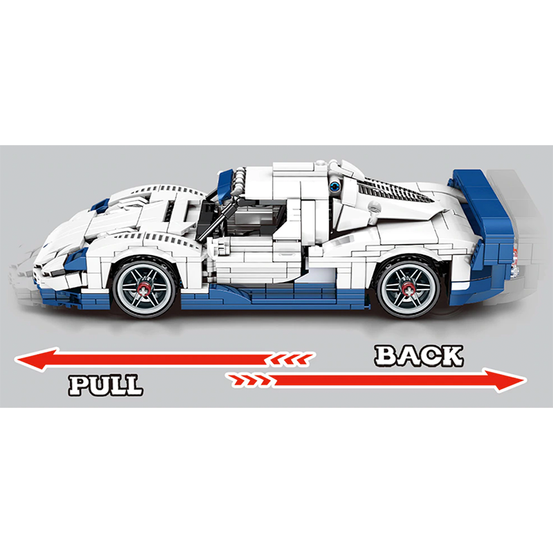Sembo 8410 - 2004 MC12 Italian Hypercar - vue 6 | Power Blockz