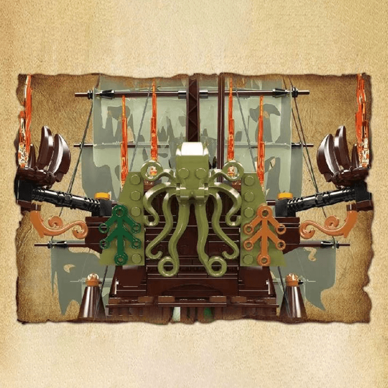 Reobrix 66011 - Royal Pirate Ship - vue 11 | Power Blockz