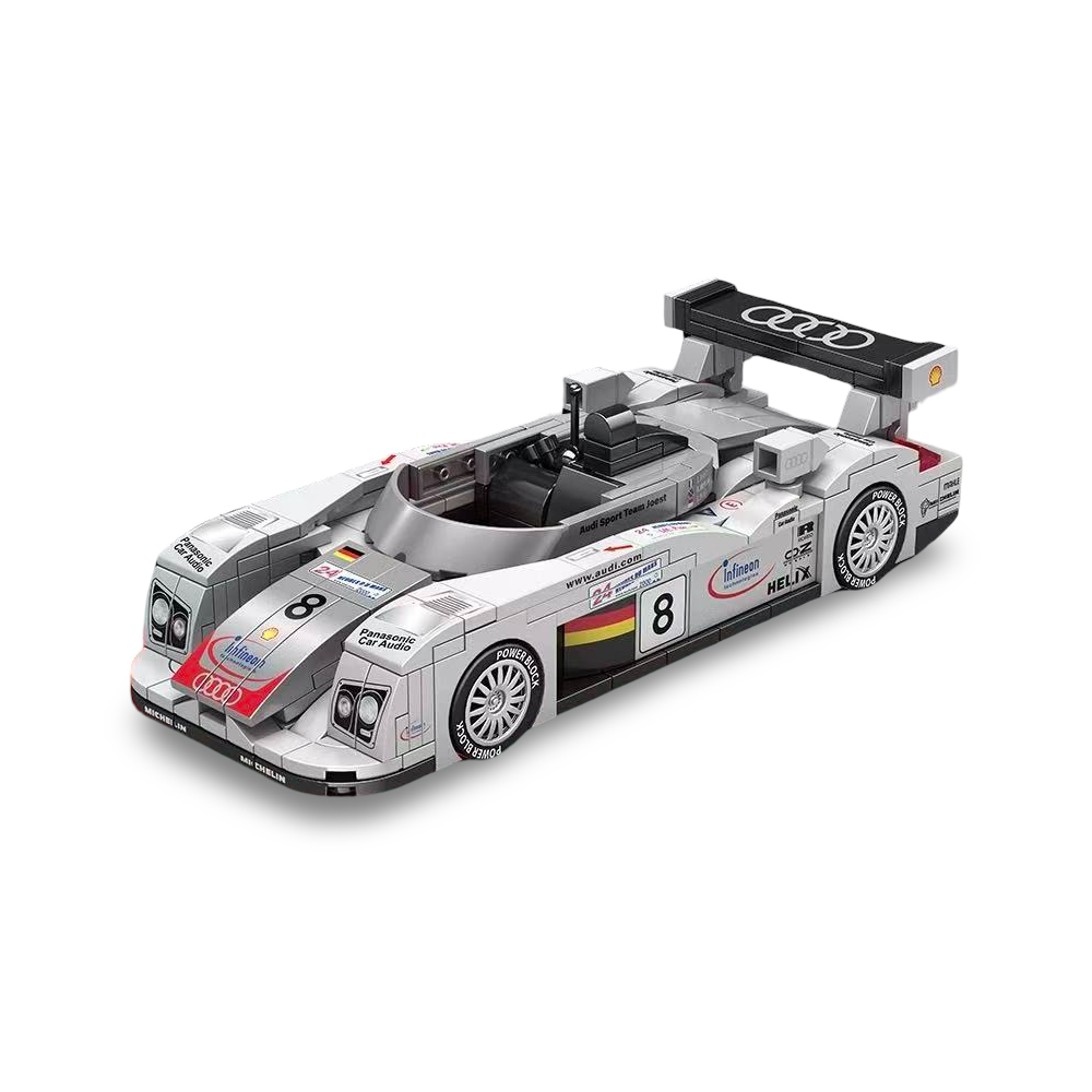 Power Build PB8813 - Le Mans Prototype V8 Racer | Power Blockz