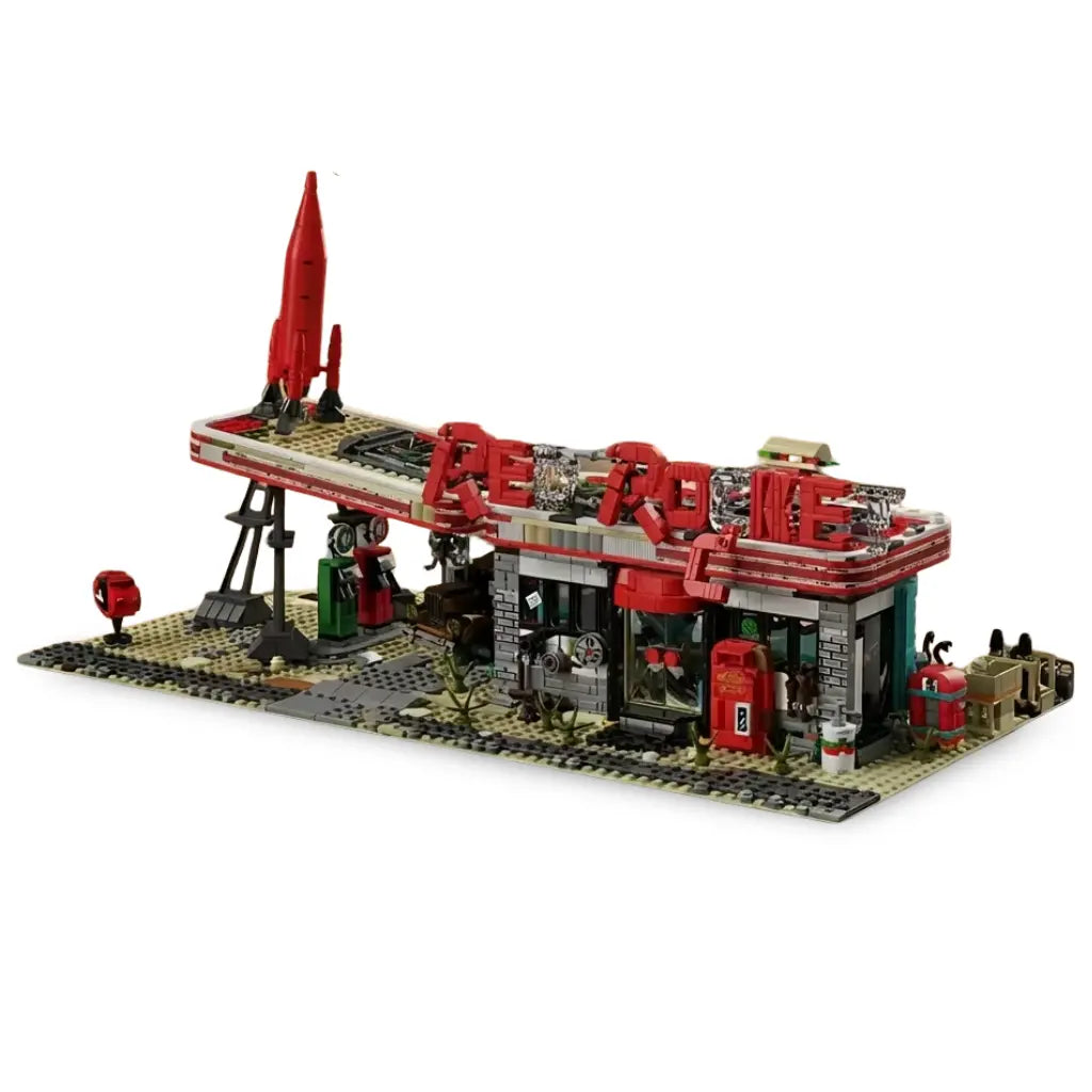 YM001 - Red Rocket Abandoned Gas Station Fallout | Power Blockz
