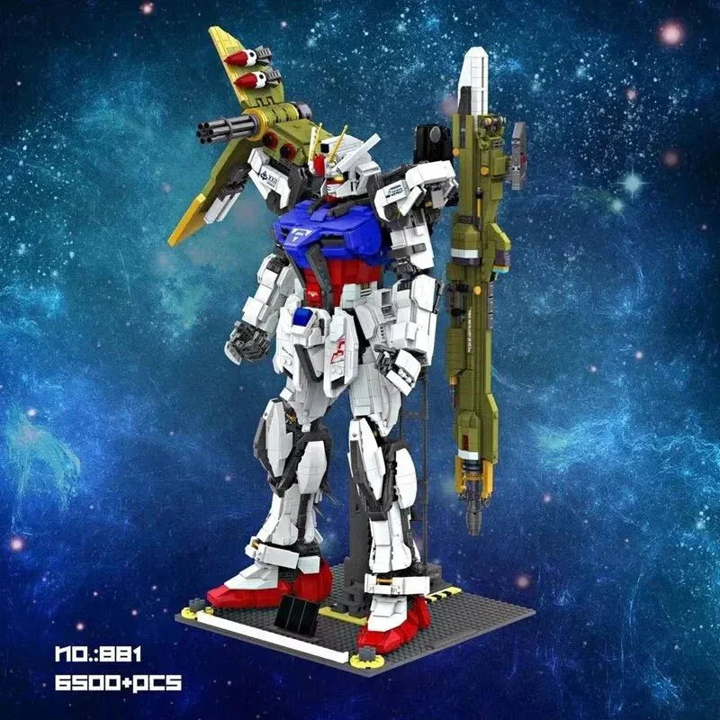 881 GAT-X105 - Movie Robot Warrior Mech Bricks Toy - vue 2 | Power Blockz