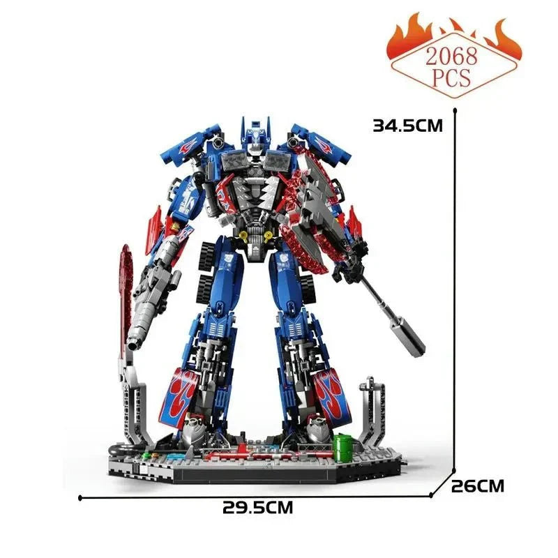 Cybertron Transformation Robot | 2068pcs - Cybertron Transformation Robot - vue 7 | Power Blockz