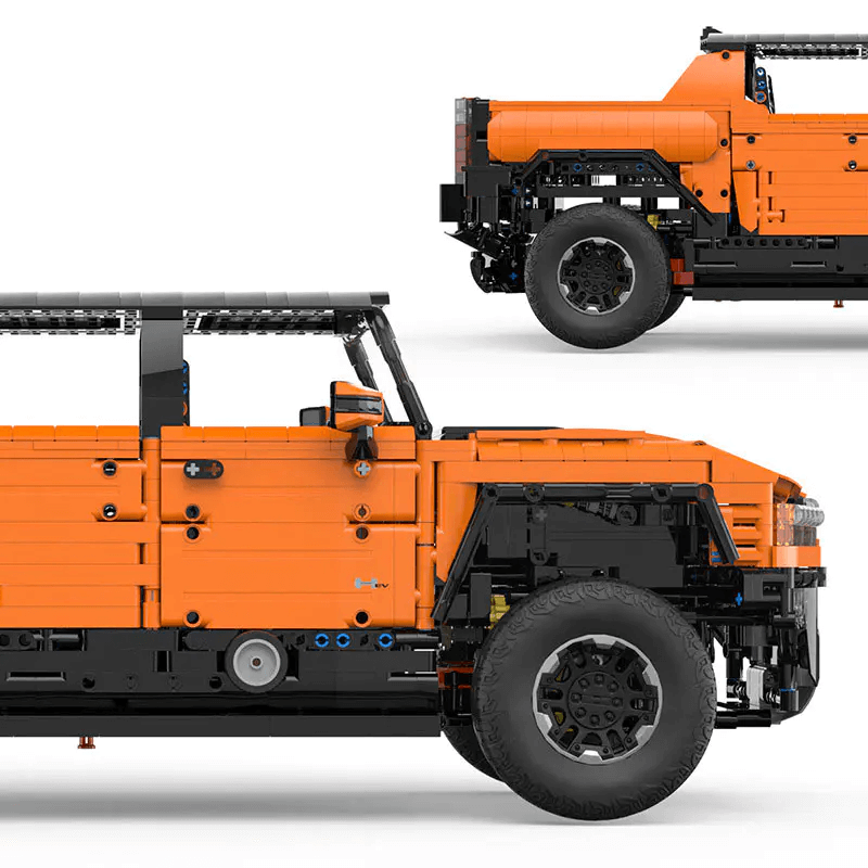 Rastar 93600 - Static Version - EV H2 Pickup RC - vue 5 | Power Blockz