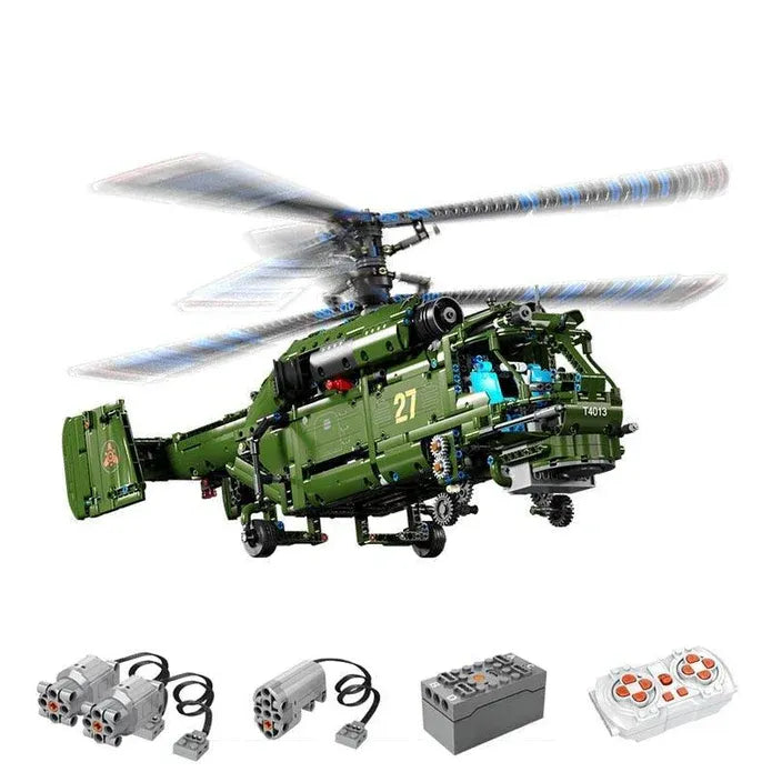 TGL T4013 - Static - Ka-27 Helicopter - vue 6 | Power Blockz