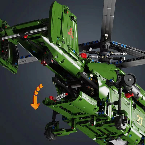TGL T4013 - Static - Ka-27 Helicopter - vue 4 | Power Blockz