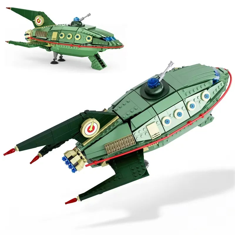 Brick Craft 72200 - Planet Express Ship | Power Blockz