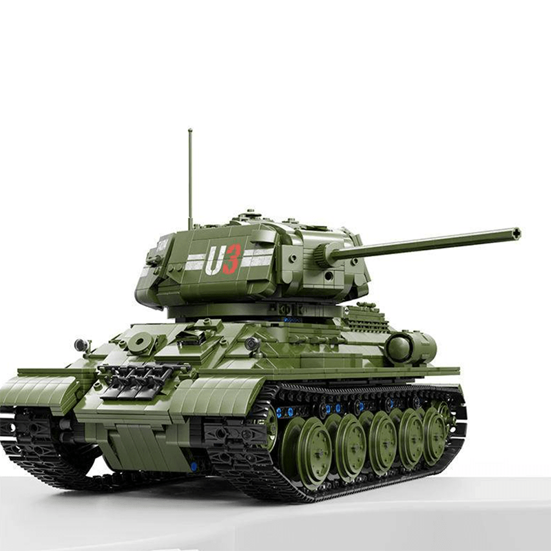 TGL T4014 - Remote Controlled T34 Tank - vue 5 | Power Blockz