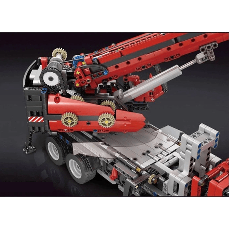 Decool 22003 - RC Mobile Crane - vue 7 | Power Blockz