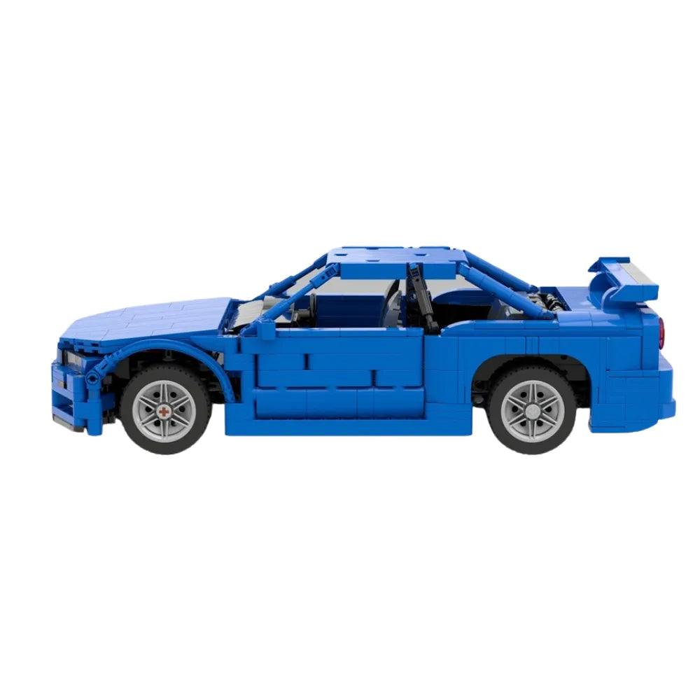 MOC-174789 - Skyline R34 GTR Vspec - vue 5 | Power Blockz
