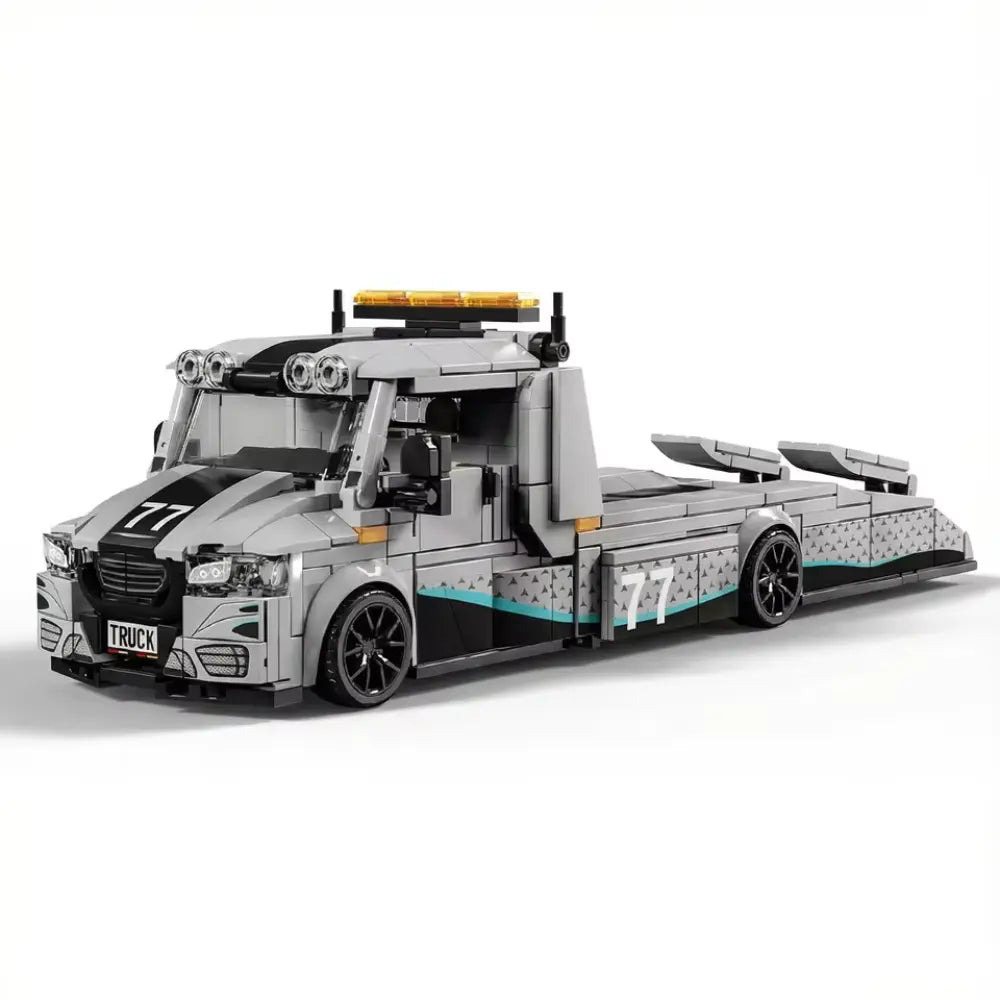 Leyi 31067 - Tow Truck With Trailer | Power Blockz