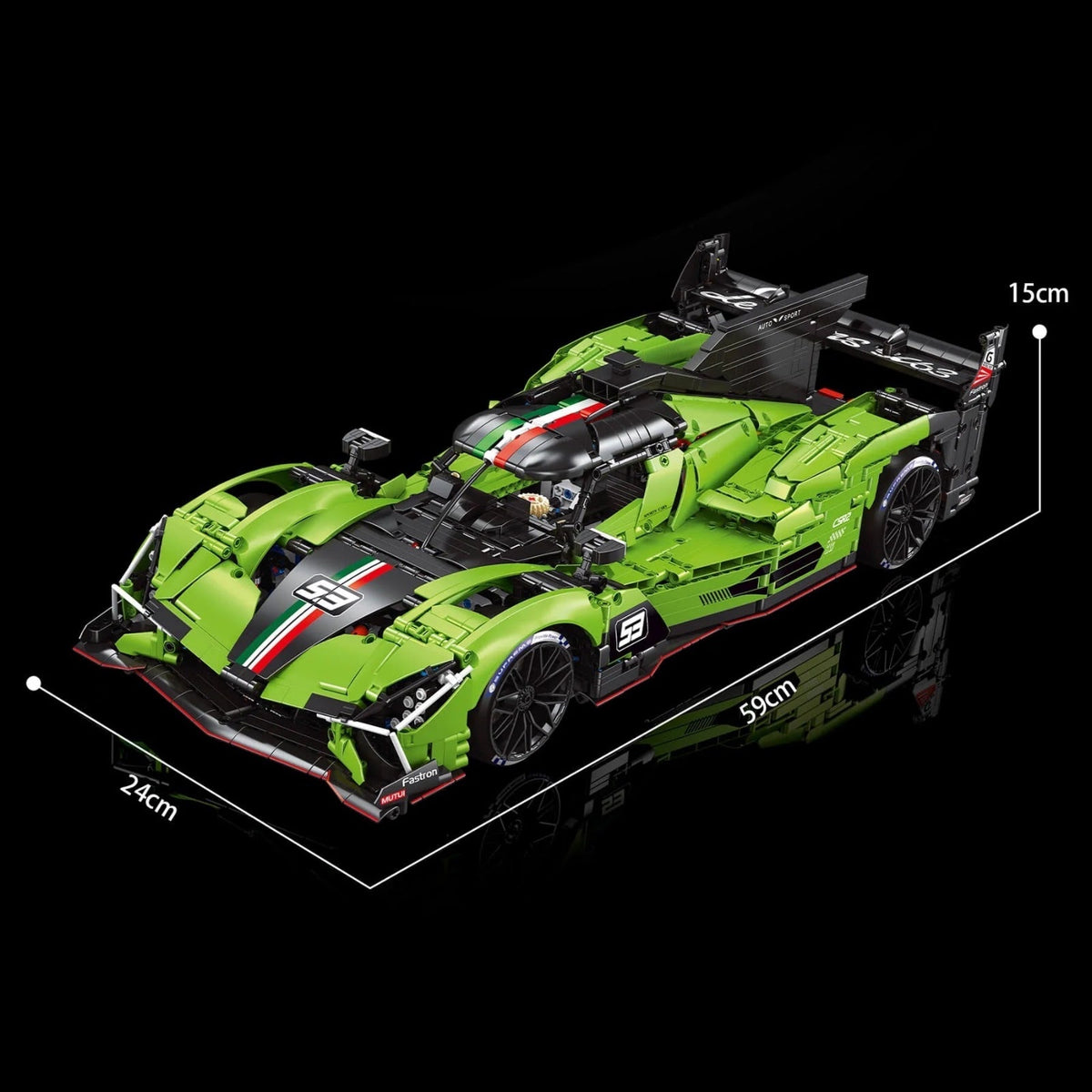 Eikee Y18081 - Static Version - Endurance SC63 Prototype - vue 7 | Power Blockz