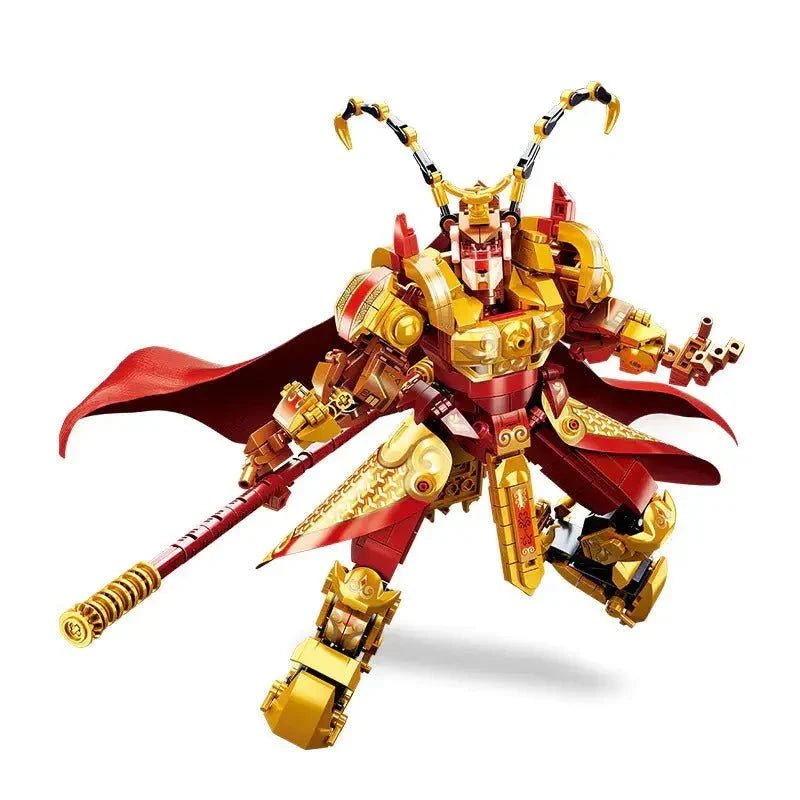 Transformers Monkey King Warrior Mecha | 615pcs - Transformers Monkey King Warrior Mecha - vue 10 | Power Blockz