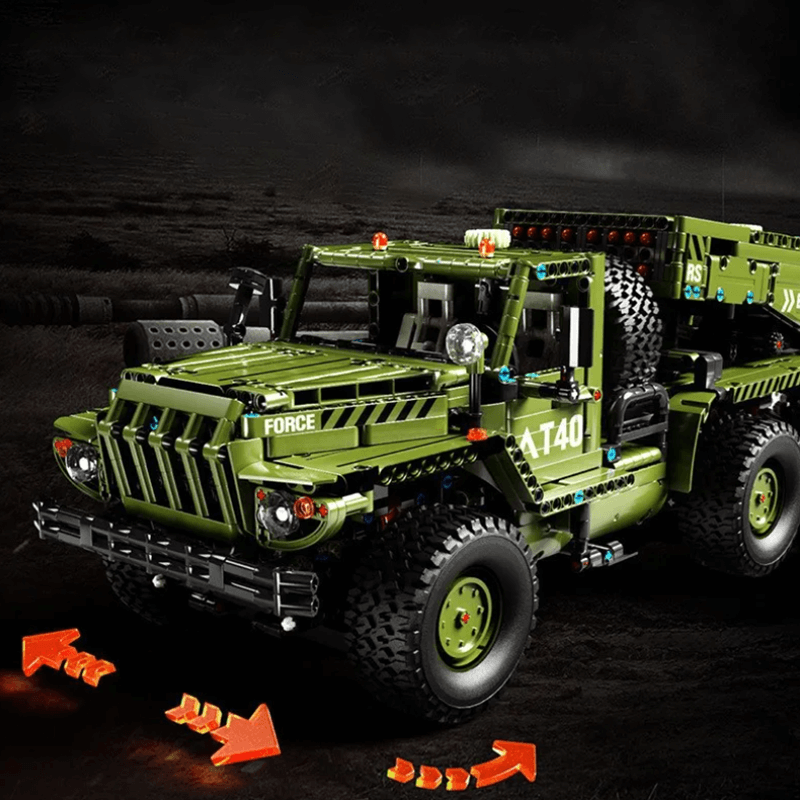 TGL T4011 - Remote Controlled Katyusha Rocket Launcher - vue 6 | Power Blockz