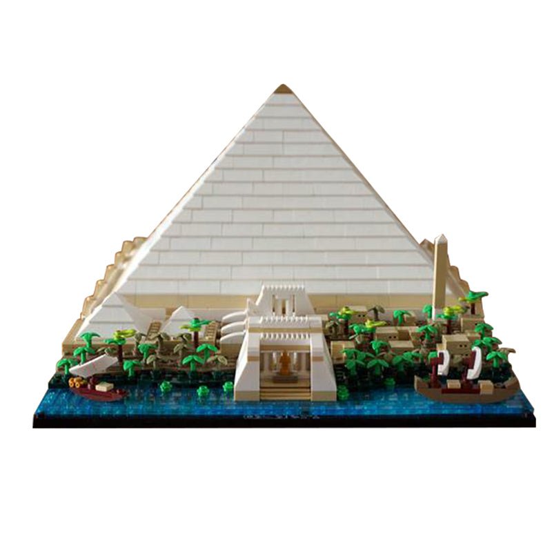 Gobricks MOC-116457 - Building Of The Great Pyramid - vue 4 | Power Blockz