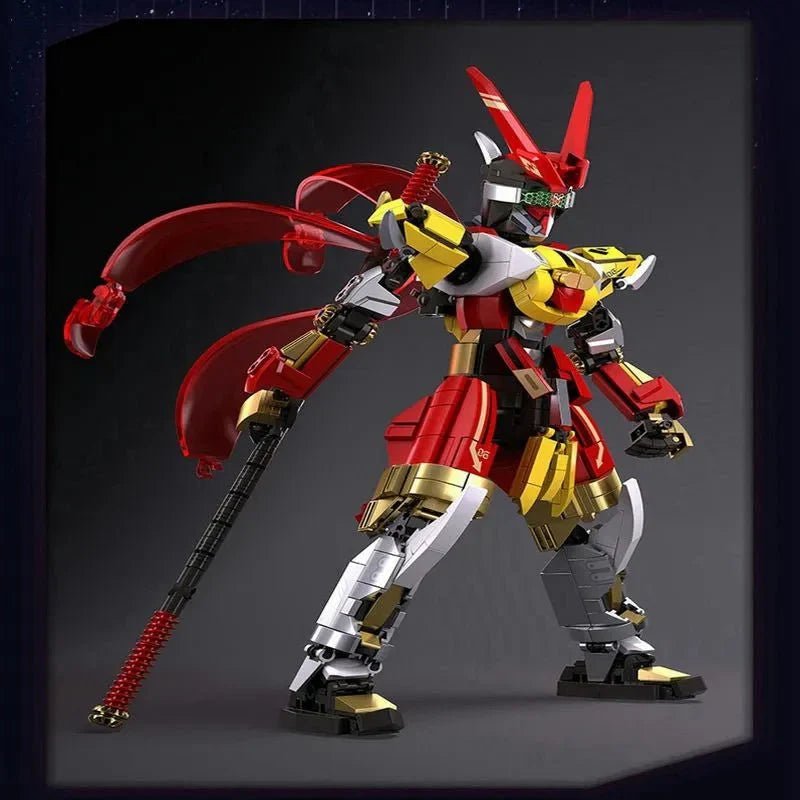Monkey King Mecha Robot Cyber Wukong | 755pcs - Monkey King Mecha Robot Cyber Wukong - vue 3 | Power Blockz