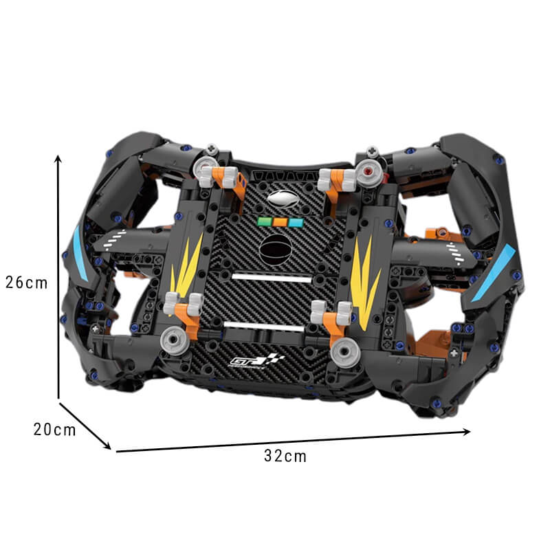 Kaixing 96218 - 1:1 CSL Elite GT3 F1 Steering Wheel - vue 12 | Power Blockz