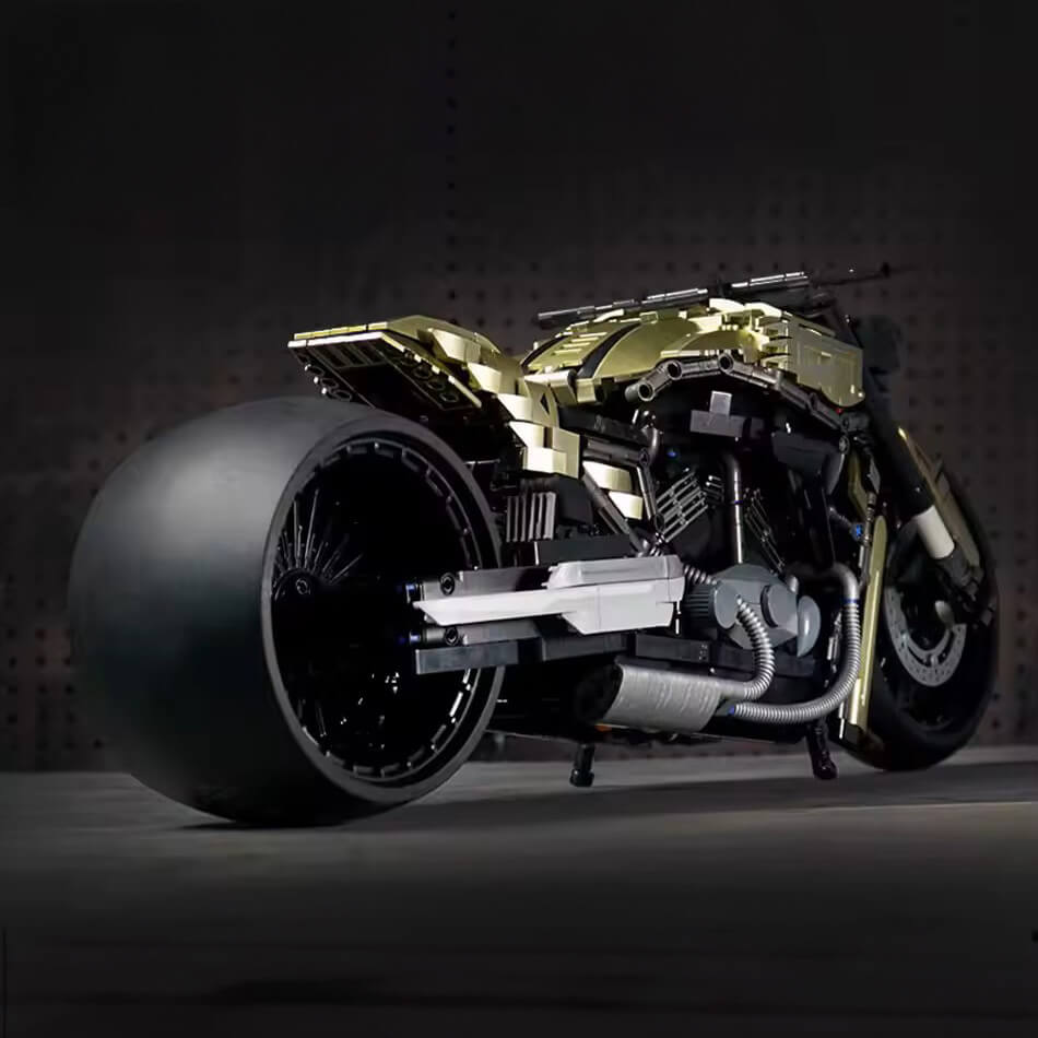 Panlos 672110 - Legendary American Chopper Bike - vue 4 | Power Blockz