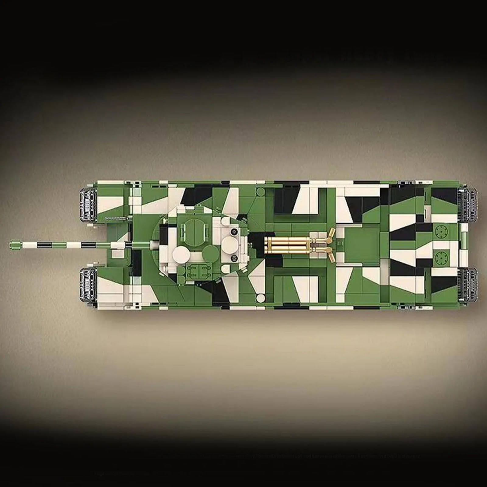 QUANGUAN 100241 - Britsh TOG II Super Heavy Tank - vue 2 | Power Blockz