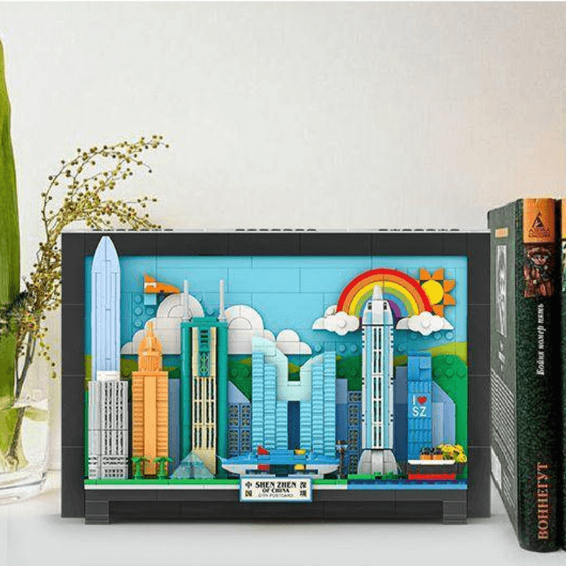 Wange 4923 - Shenzhen Skyline - vue 5 | Power Blockz