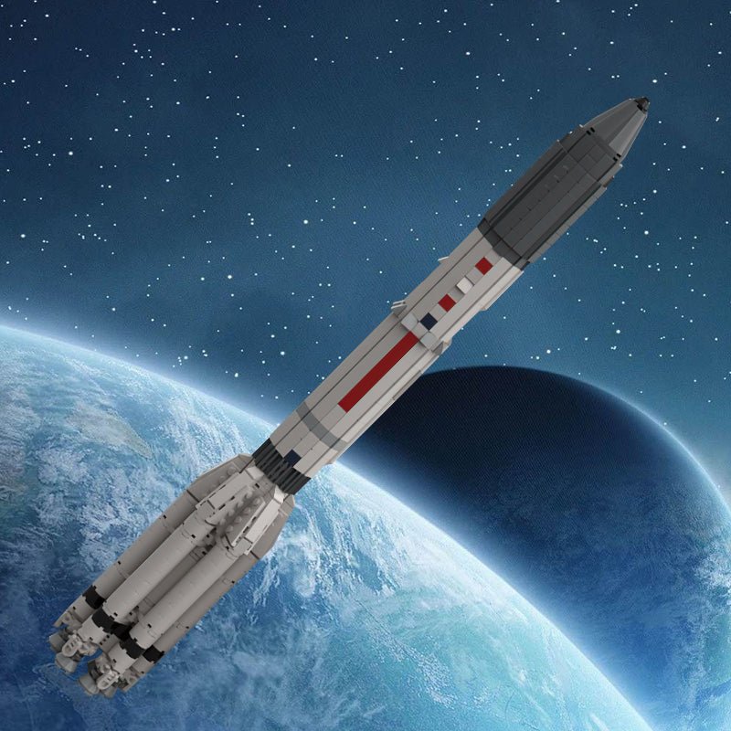 Gobricks MOC-39838 - Proton M - vue 5 | Power Blockz