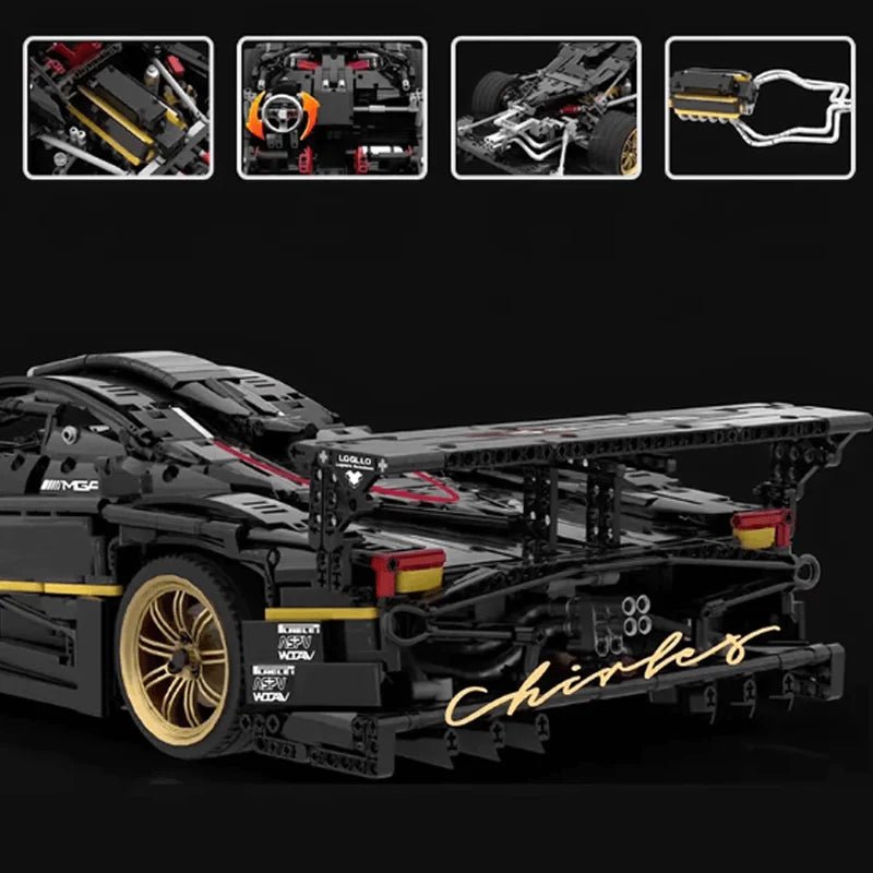 Power Blockz X220907 - Carbon Zonda Track-Only Hypercar - vue 4 | Power Blockz