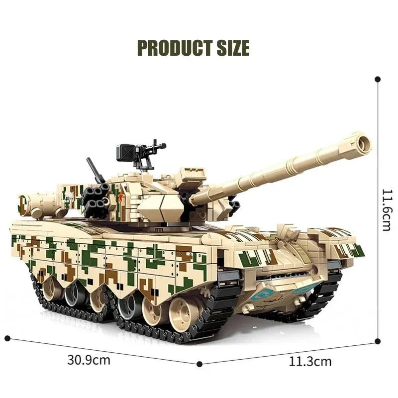 Mecha Transformers Robot Battle Tank Deformation Bricks Toy | 1306pcs - Mecha Transformers Robot Battle Tank Deformation Bricks Toy - vue 2 | Power Blockz