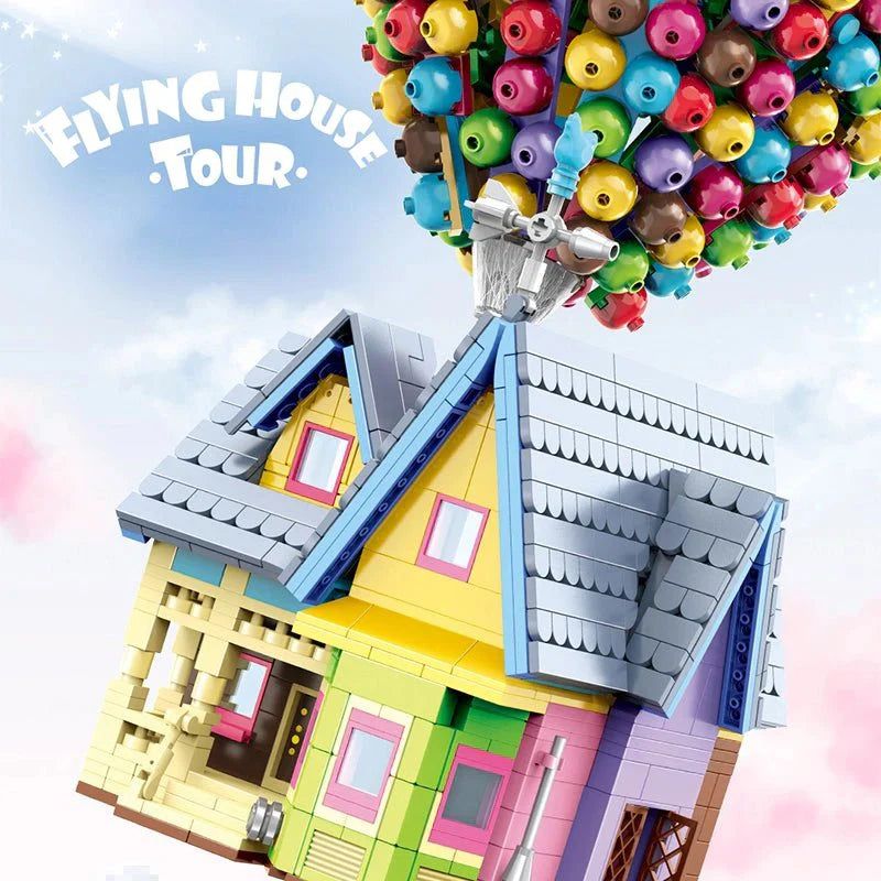 GULY 60503 - Flying Balloons House - vue 6 | Power Blockz