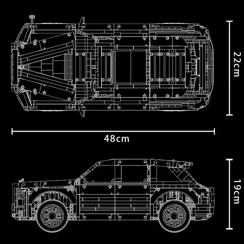 Super 18K K93 - Static Version - Ultra-Luxury British Off-Road SUV - vue 6 | Power Blockz