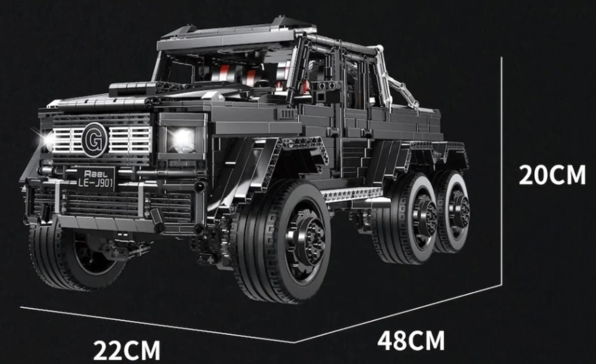 TGL T5020 - Without Box - 6x6 G63 Desert Luxury Truck - vue 8 | Power Blockz