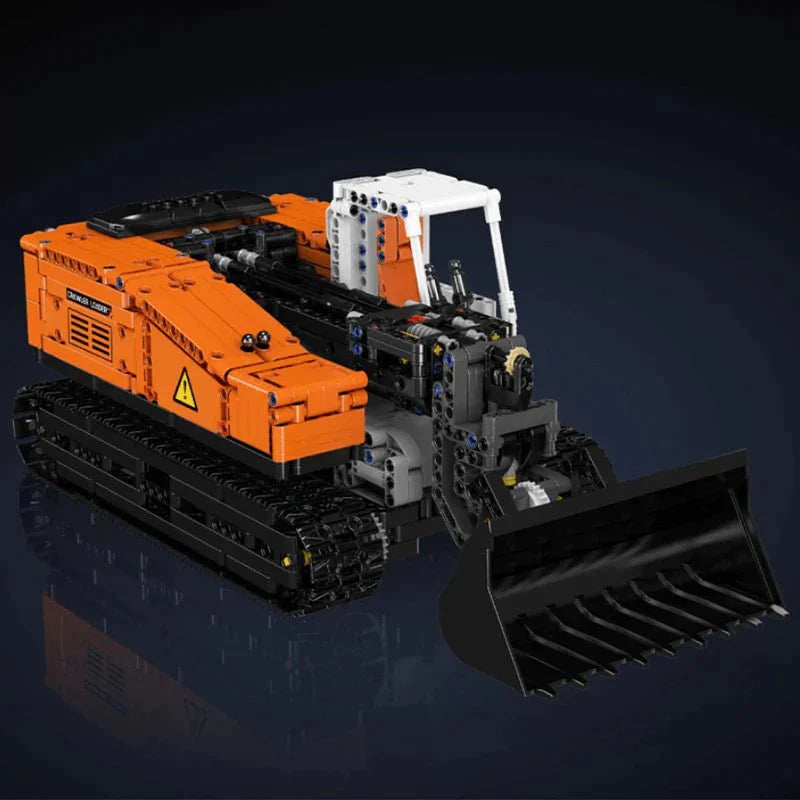 Mould King 17054 - RC Heavy-Duty Wheel Loader - vue 5 | Power Blockz