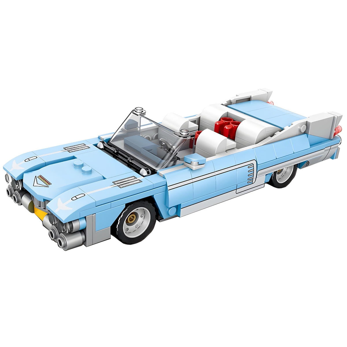 Reobrix 809 - Baby Blue 1957 Coupe | Power Blockz