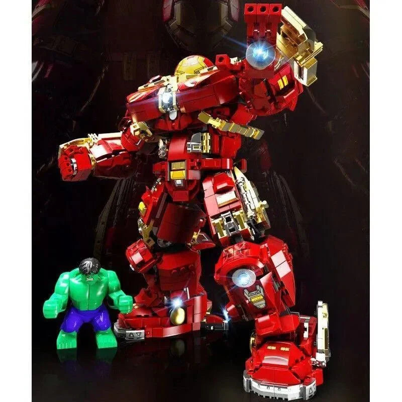 Power Blockz 76105 - Iron Hero Super Armored Hulk - vue 3 | Power Blockz