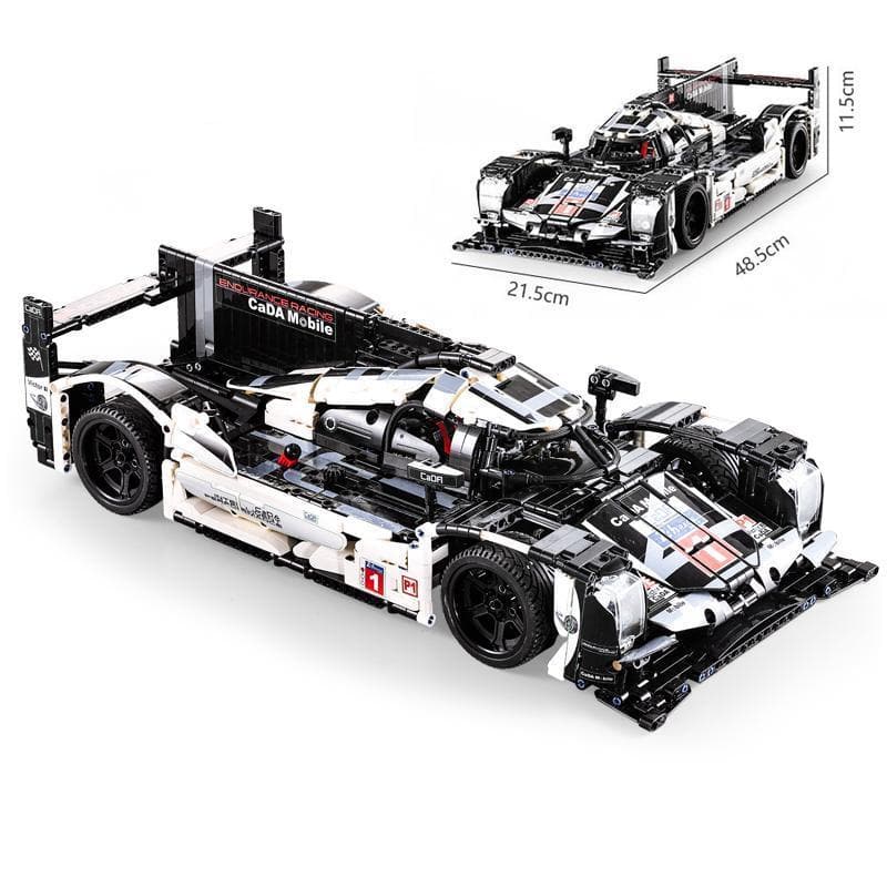 CaDA C61016W - Static Version - Hybrid LMP1 Prototype - vue 6 | Power Blockz