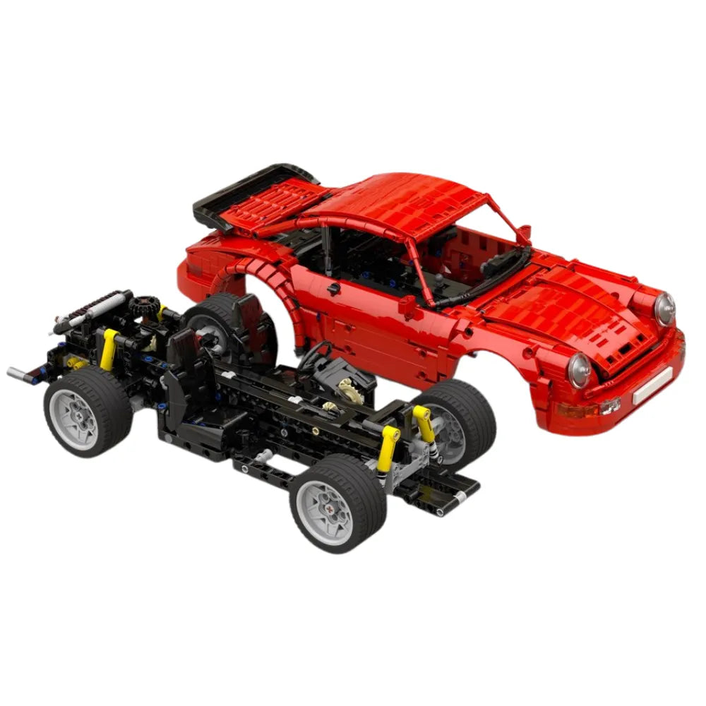 MOC-239017 - Classic 964 Carrera Turbo - vue 6 | Power Blockz