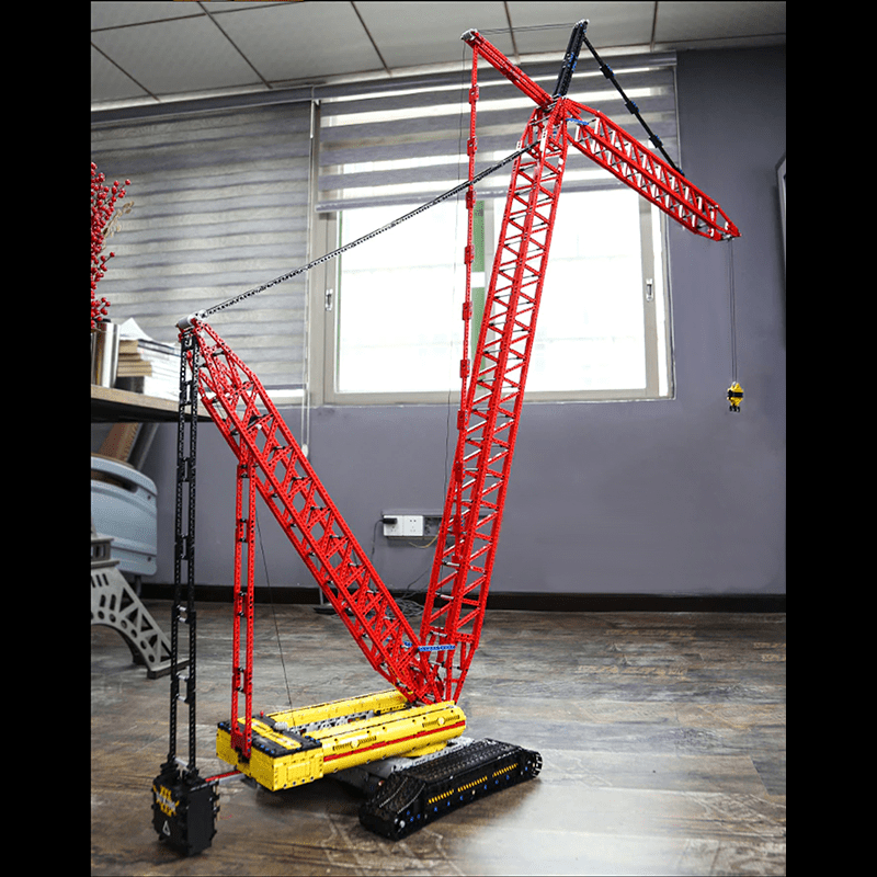 Mould King 17015 - Heavy Lift Crawler Crane - vue 11 | Power Blockz