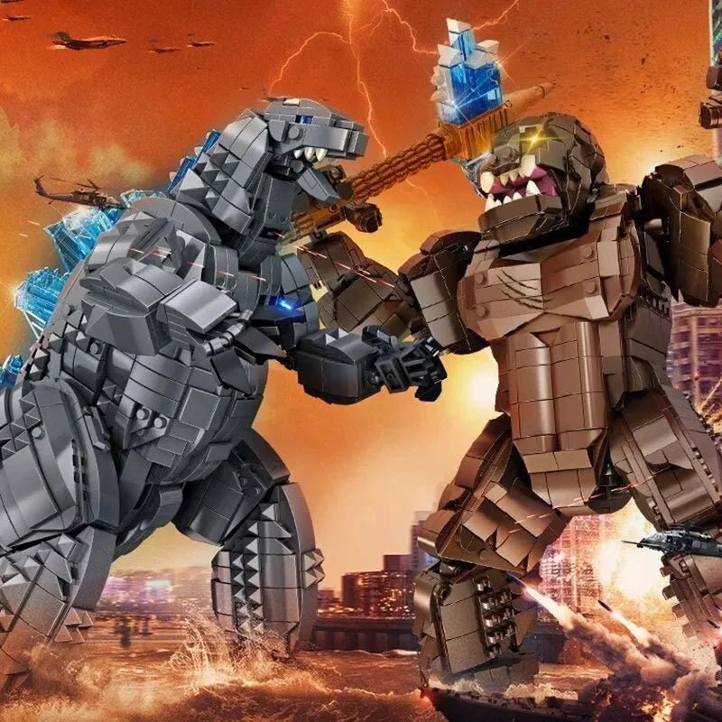 Movie Expert Mecha Godzilla Bricks Toy | 1903pcs - Movie Expert Mecha Godzilla Bricks Toy - vue 10 | Power Blockz