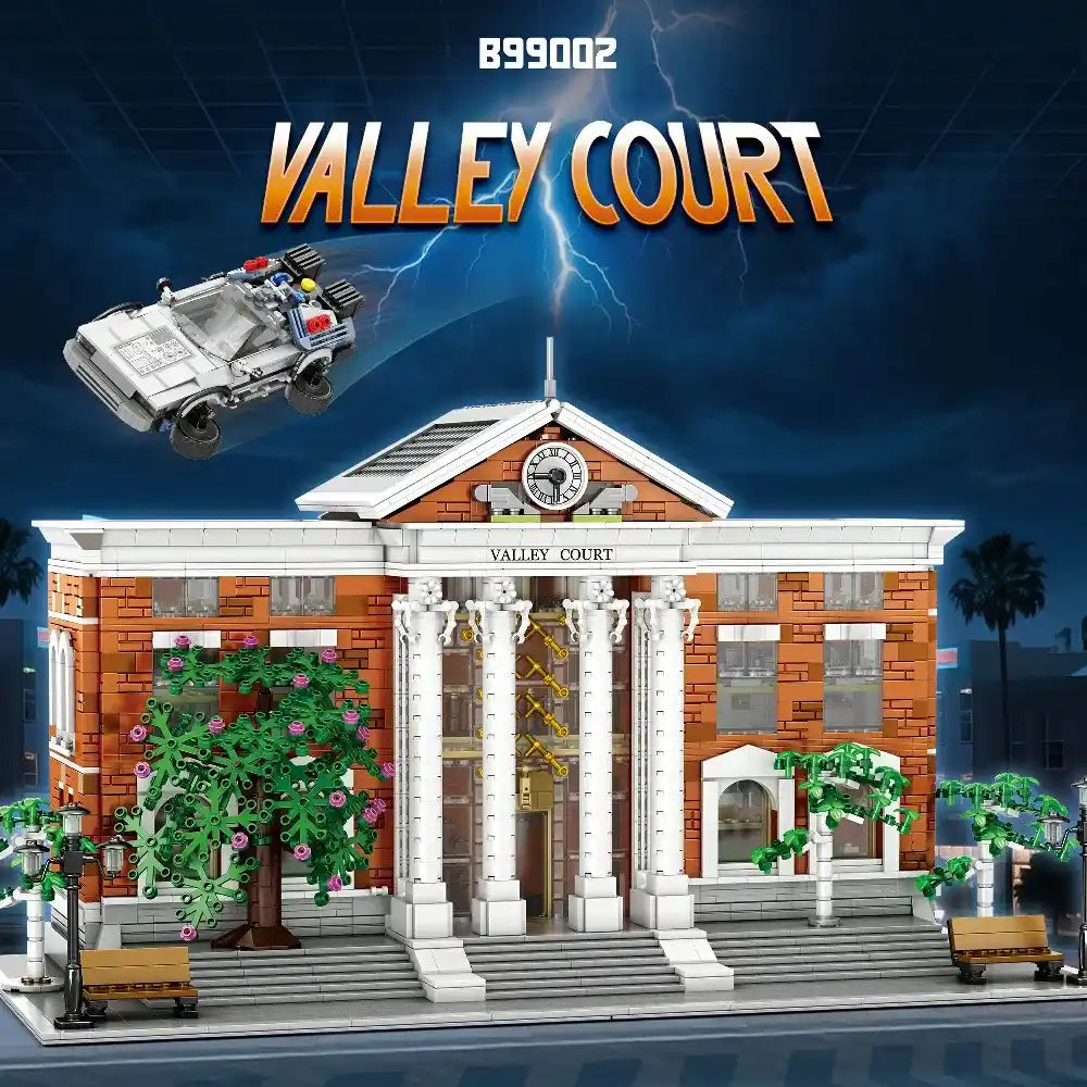FALAGIL B99002 - Back To The Future Courthouse Movie - vue 2 | Power Blockz