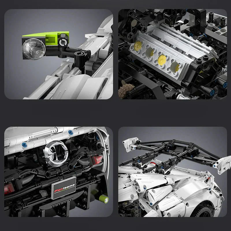 Guly 10628 - Static Version - Twin-Turbo Track Hypercar - vue 2 | Power Blockz