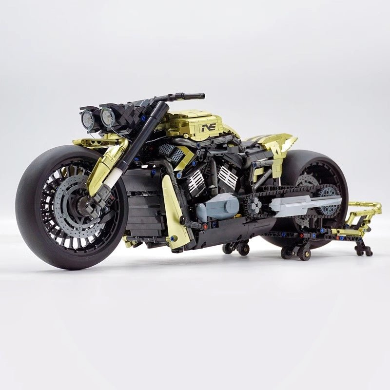 Night Rod Special | 2427pcs - Black - Night Rod Special - vue 8 | Power Blockz