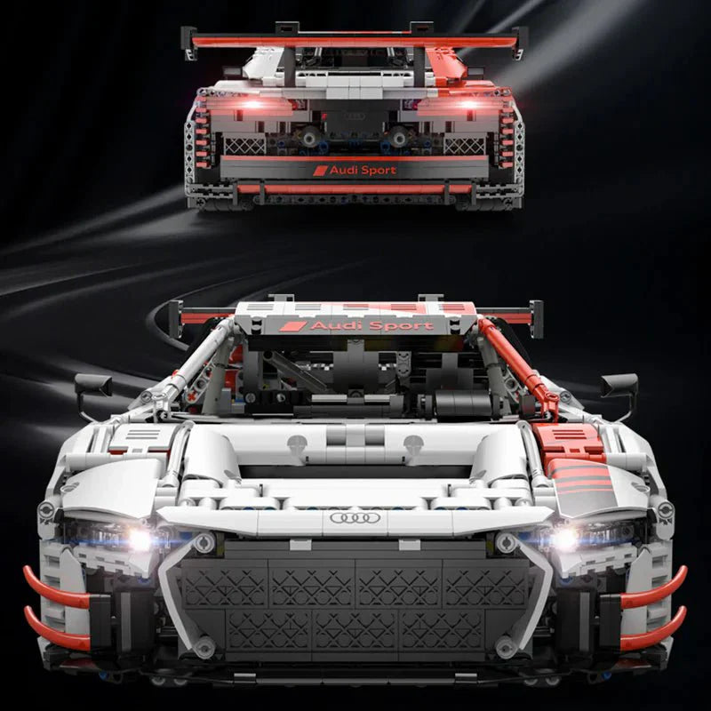 Rastar 99310 - Static Version - Audi R8 LMS GT3 - vue 11 | Power Blockz