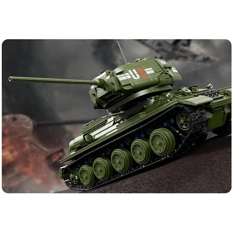 TGL T4014 - Remote Controlled T34 Tank - vue 11 | Power Blockz